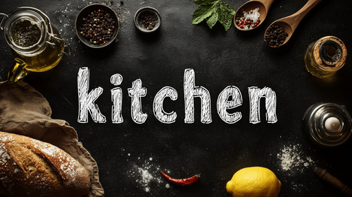 Papier peint cuisine Ambiance rustique et épicée