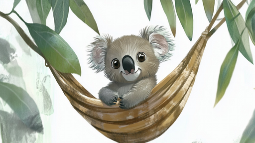 Papier peint Koala Illustration mignonne
