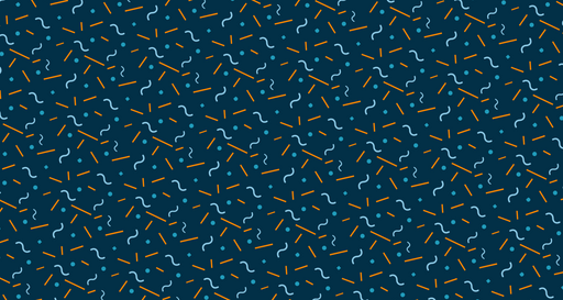 Papier peint motifs géométriques Ambiance rétro et colorée