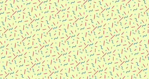 Papier peint géométrique Motif rétro multicolore