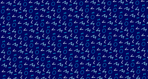 Papier peint géométrique Motifs bleus et dynamiques