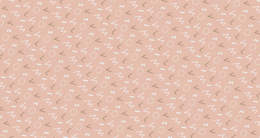 Papier peint géométrique Motifs abstraits sur fond rose