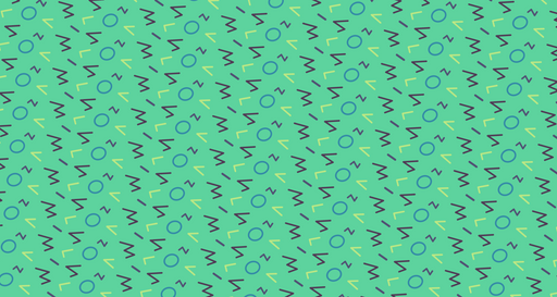 Papier peint motif rétro Design turquoise et géométrique