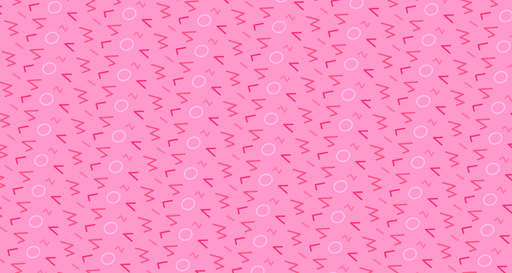 Papier peint abstrait Vagues roses sur fond rose
