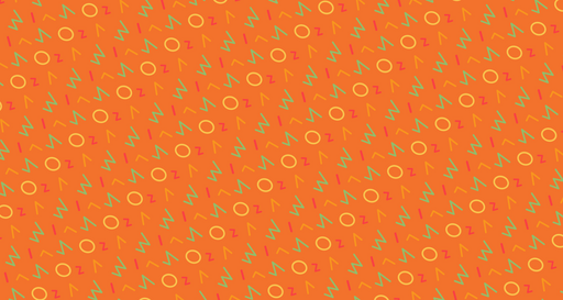 Papier peint géométrique Motifs colorés et dynamiques