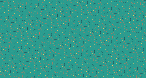 Papier peint abstrait Design rétro turquoise