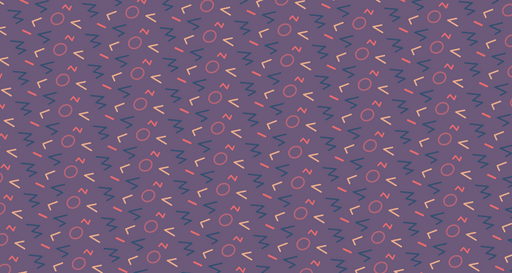 Papier peint rétro Motif géométrique violet