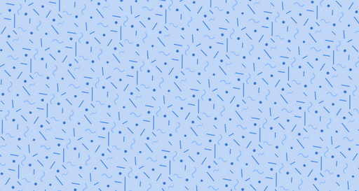 Papier peint géométrique Motif bleu sur fond pastel