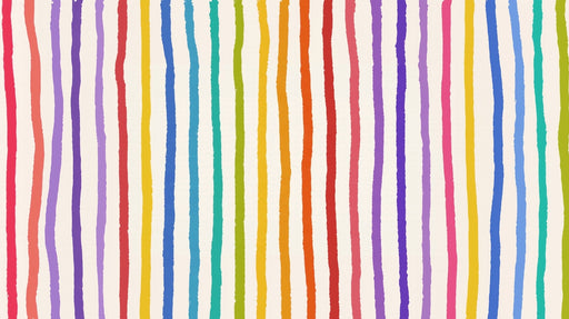 Papier peint rayures Couleurs vibrantes