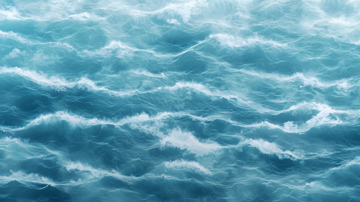 Papier peint océan Vagues apaisantes