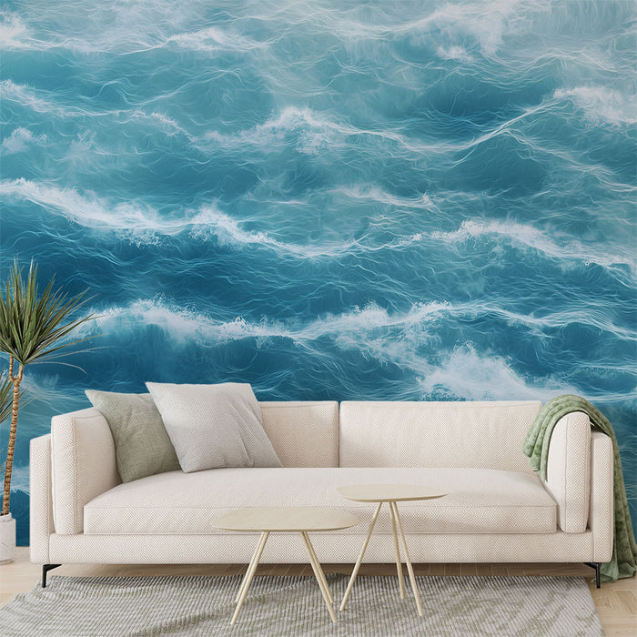 Papier peint océan | Vagues apaisantes