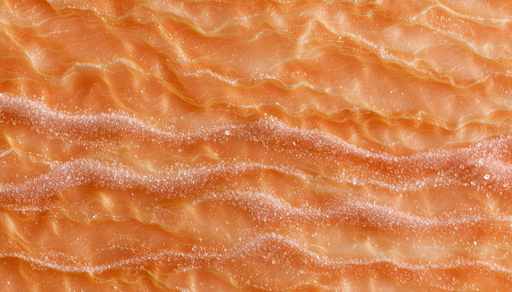 Papier peint texture saumon Vagues délicates