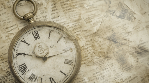 Papier peint montre de poche Vintage et rétro