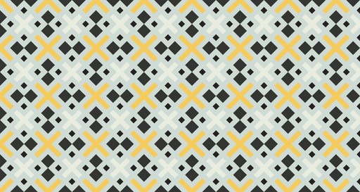 Papier peint géométrique Jaune et noir