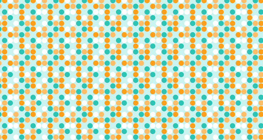 Papier peint pois Motif coloré rétro