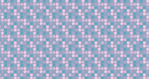 Papier peint à pois Design pastel en bleu et rose