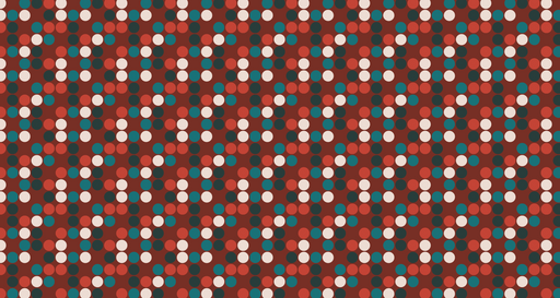 Papier peint à pois Motif coloré et dynamique