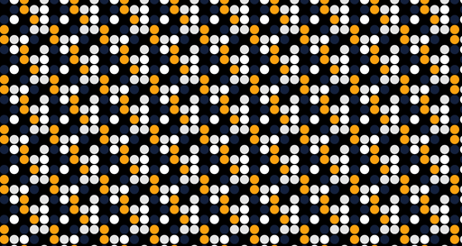 Papier peint à pois Motif géométrique coloré