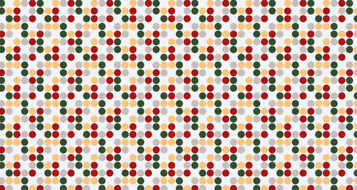 Papier peint à pois Design multicolore vif