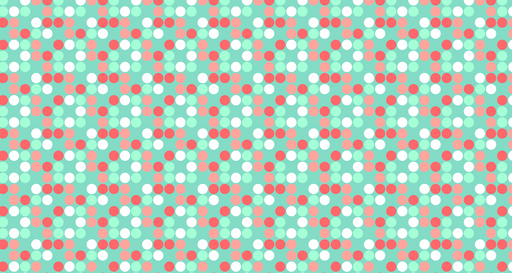 Papier peint à pois Motif coloré et ludique