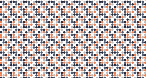 Papier peint à pois Motif multicolore
