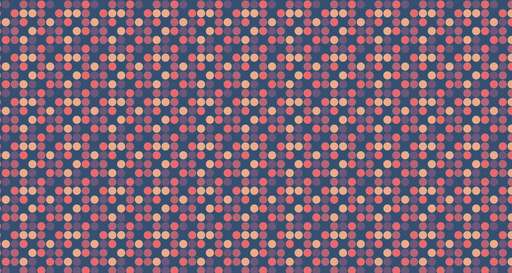 Papier peint pois Design coloré et moderne