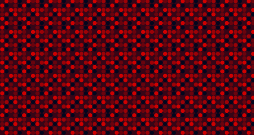 Papier peint à pois Motif rétro rouge et noir
