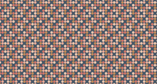 Papier peint à pois Design coloré et moderne