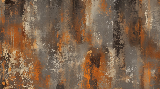 Papier peint industriel Effet rouille oxydée