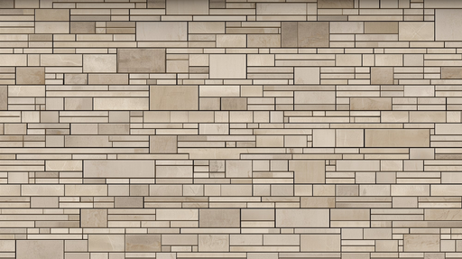 Papier peint pierre Effet géométrique en tons beige