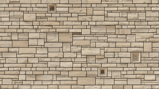 Papier peint imitation pierre Effet mural réaliste