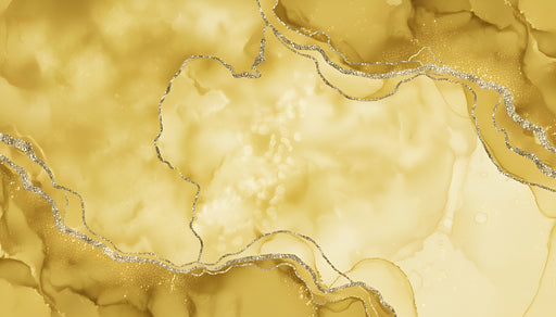 Papier peint marbre doré Élégance scintillante
