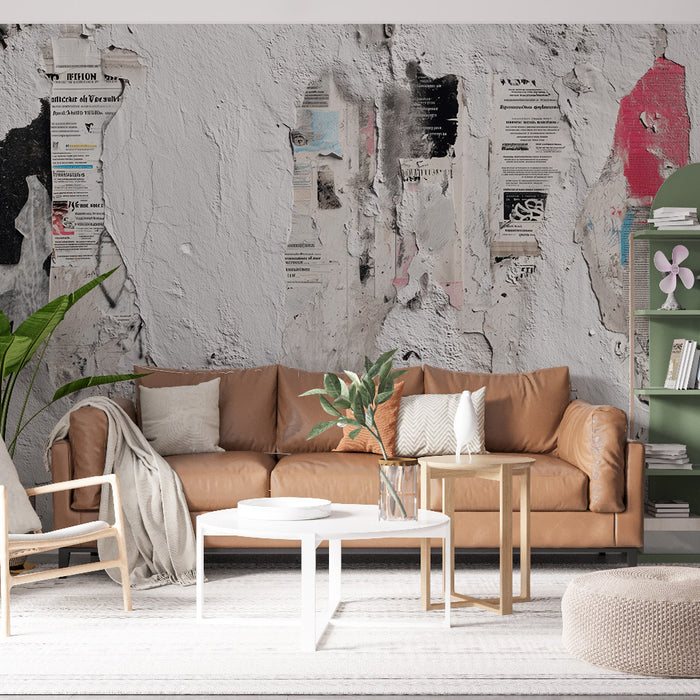 Papier peint urbain | Design vintage et dégradé