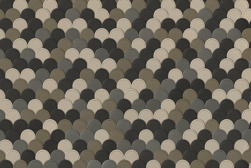 Papier peint écailles Motifs neutres et élégants