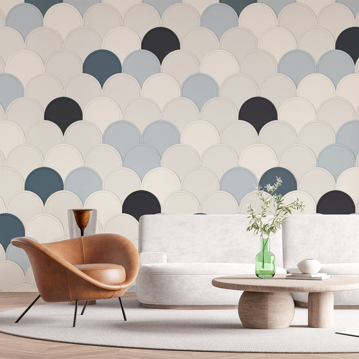 Papier peint écailles | Design moderne et élégant