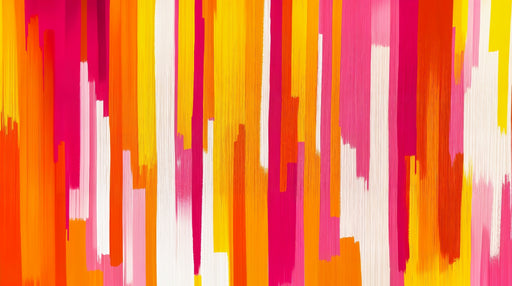 Papier peint abstrait Couleurs éclatantes verticales