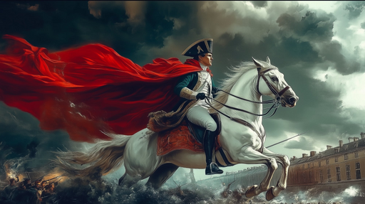 Papier peint épopée historique Cavaliers en action