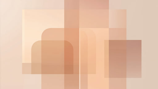 Papier peint géométrique Tons de beige et nude