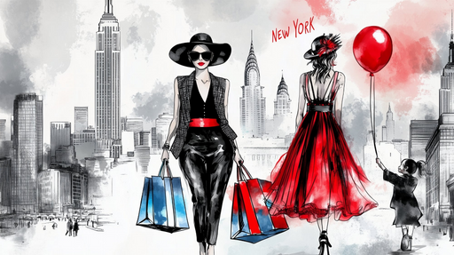 Papier peint New York Fashion Style Chic et Urbain