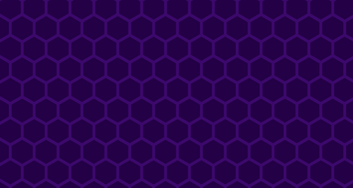 Papier peint hexagone Motif géométrique violet foncé