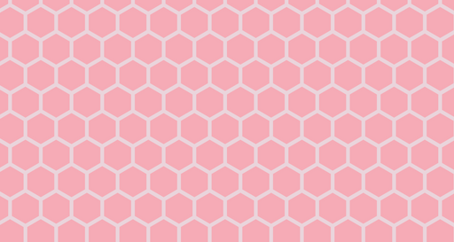 Papier peint alvéole Design rose moderne