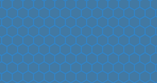 Papier peint nid d'abeille Motif géométrique bleu