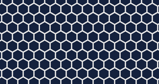 Papier peint hexagone Design géométrique bleu marine