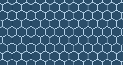 Papier peint alvéolé Motif géométrique bleu foncé