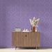 Papier peint violet avec motifs octogonaux roses pour salon moderne et élégant
