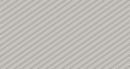 Papier peint ondulé Motif géométrique noir et blanc