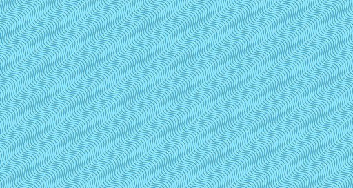 Papier peint ondulé Motif bleu ondulé