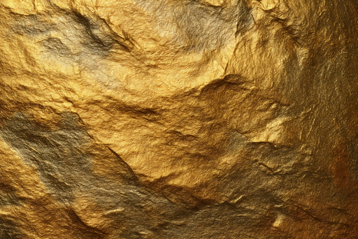 Papier peint métallique Texture dorée luxueuse