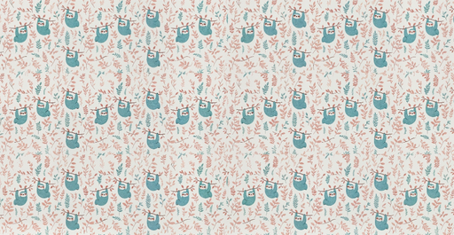 Papier peint paresseux Pour une ambiance ludique et paisible