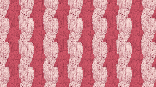 Papier peint abstrait Motif géométrique aux teintes rouges et roses